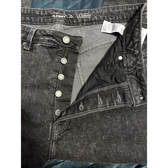 Old Navy Women's Petite High-Waisted Jeans with Secret-Slim Pockets - Picture 4 of 4